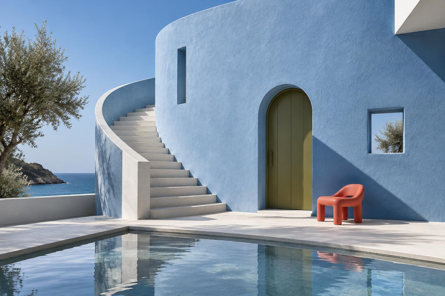 Illustrative architectural surface study