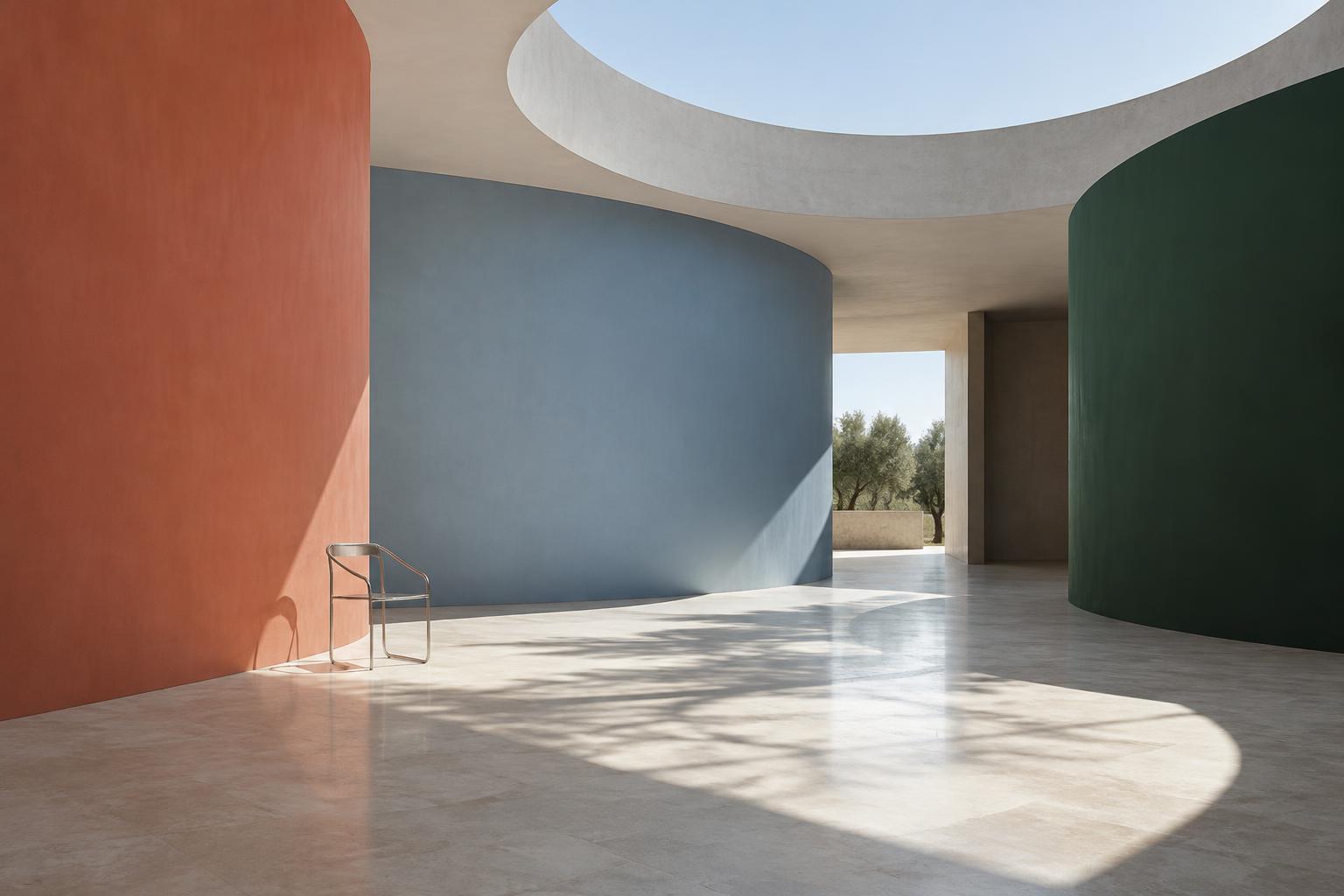 Illustrative architectural surface study